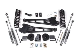 4 Inch Lift Kit w/ Radius Arm | Ram 2500 w/ Rear Air Ride (14-18) 4WD | Diesel