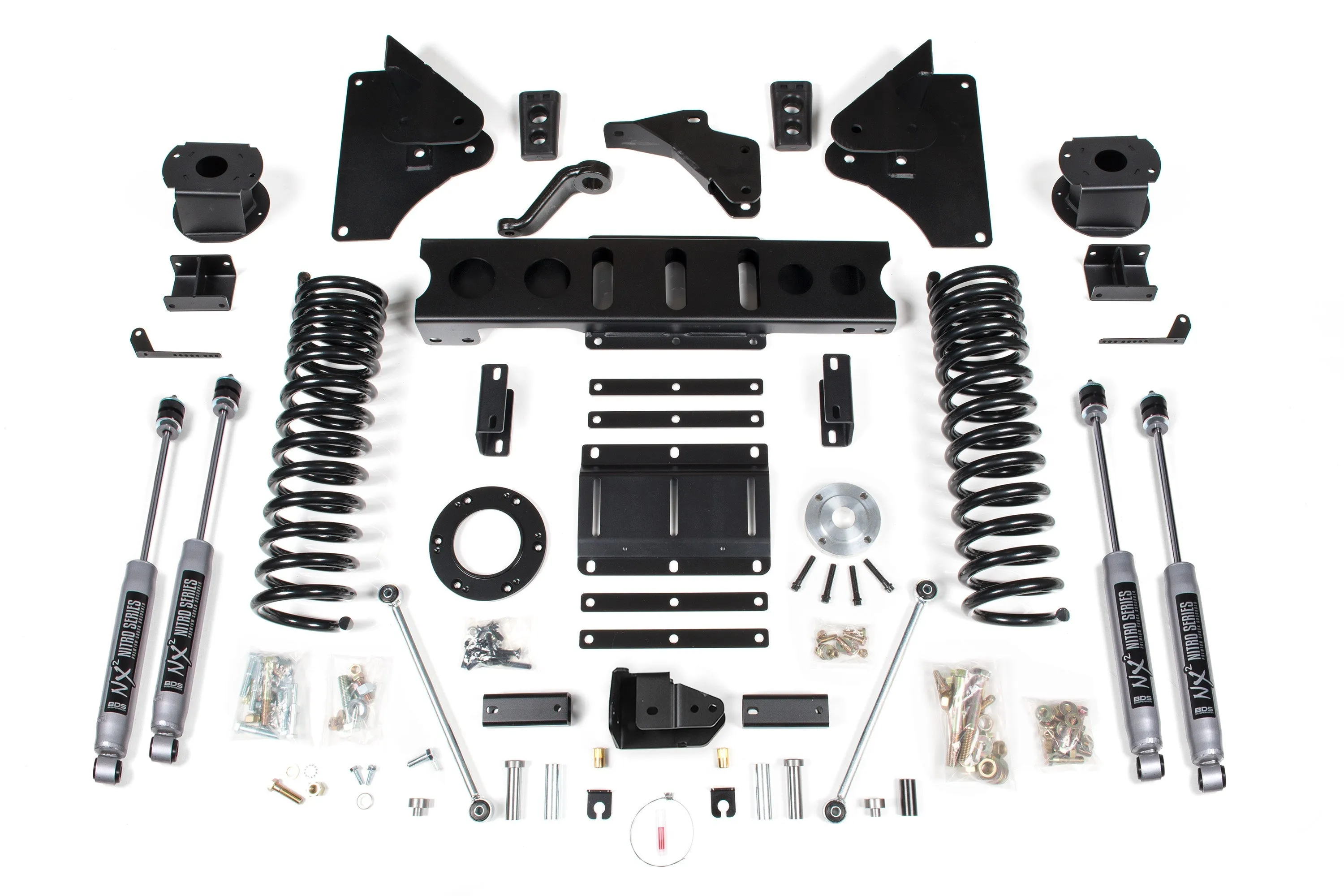 5.5 Inch Lift Kit w/ 4-Link | Ram 2500 w/ Rear Air Ride (14-18) 4WD | Gas