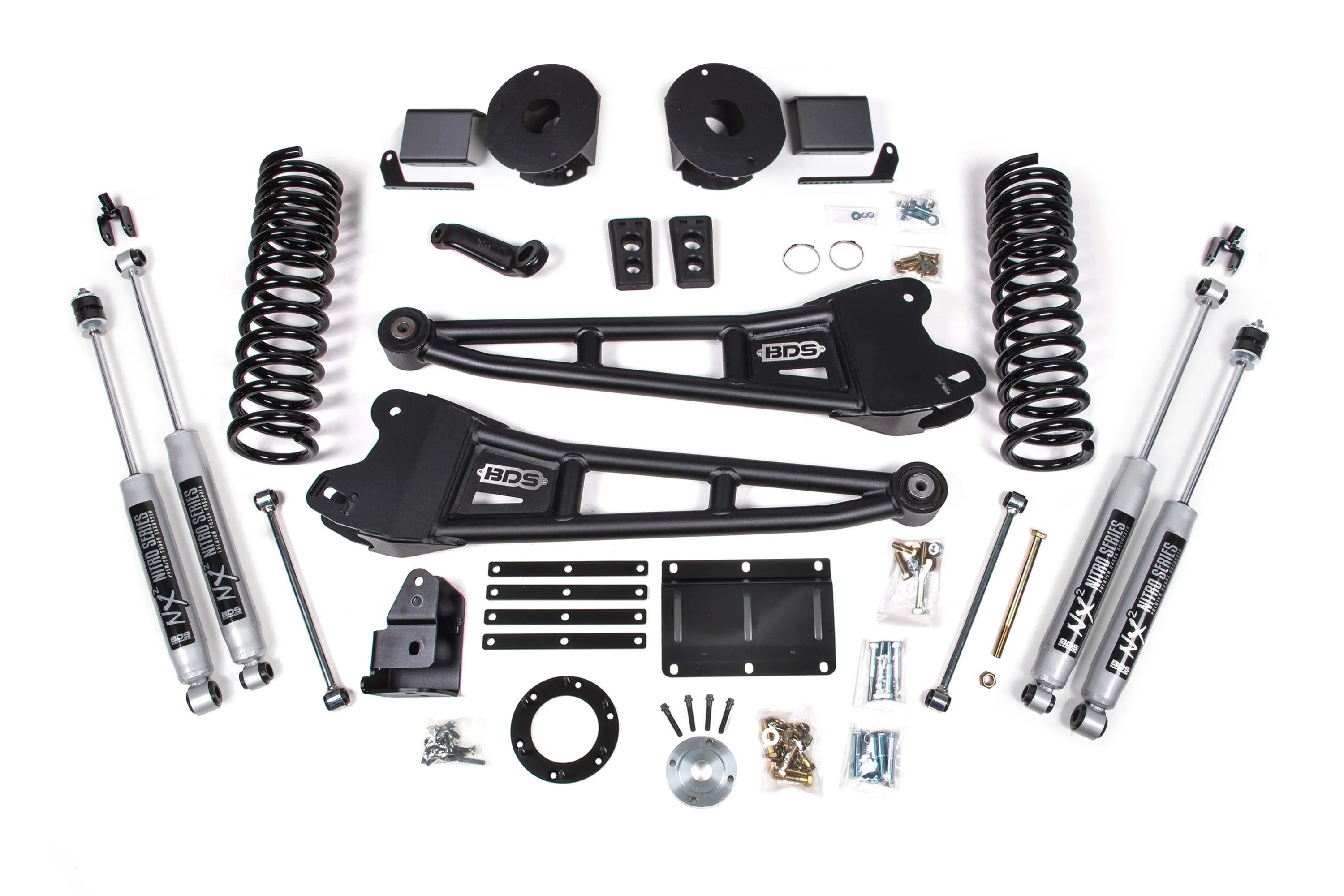 5.5 Inch Lift Kit w/ Radius Arm | Ram 2500 w/ Rear Air Ride (14-18) 4WD | Gas