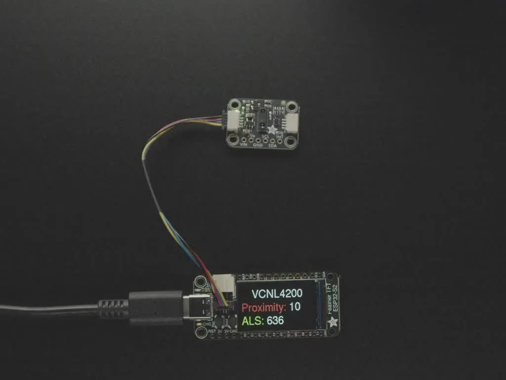 Adafruit VCNL4200 Long Distance IR Proximity and Light Sensor