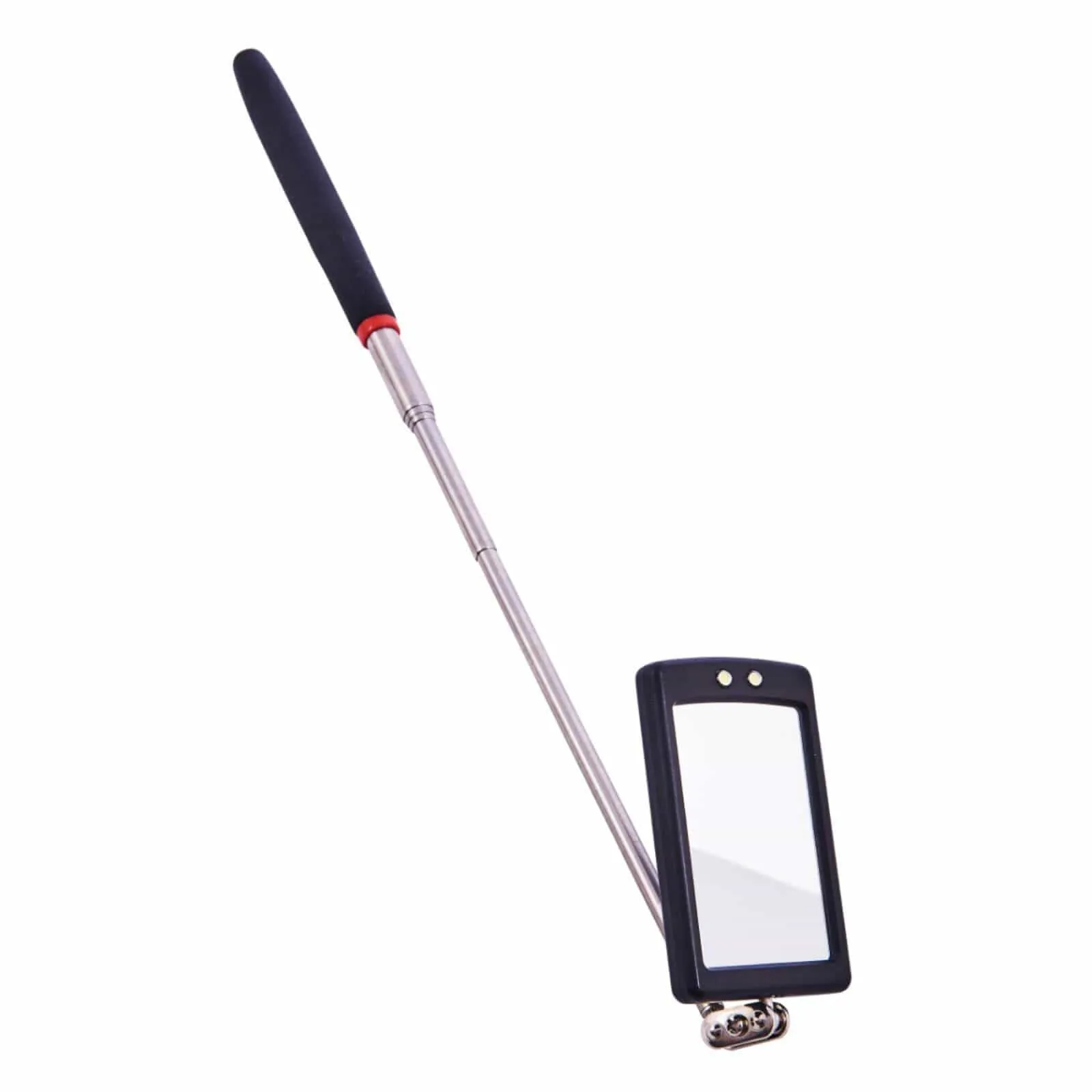 Amtech 2 LED Telescopic Inspection Mirror 90cm Black