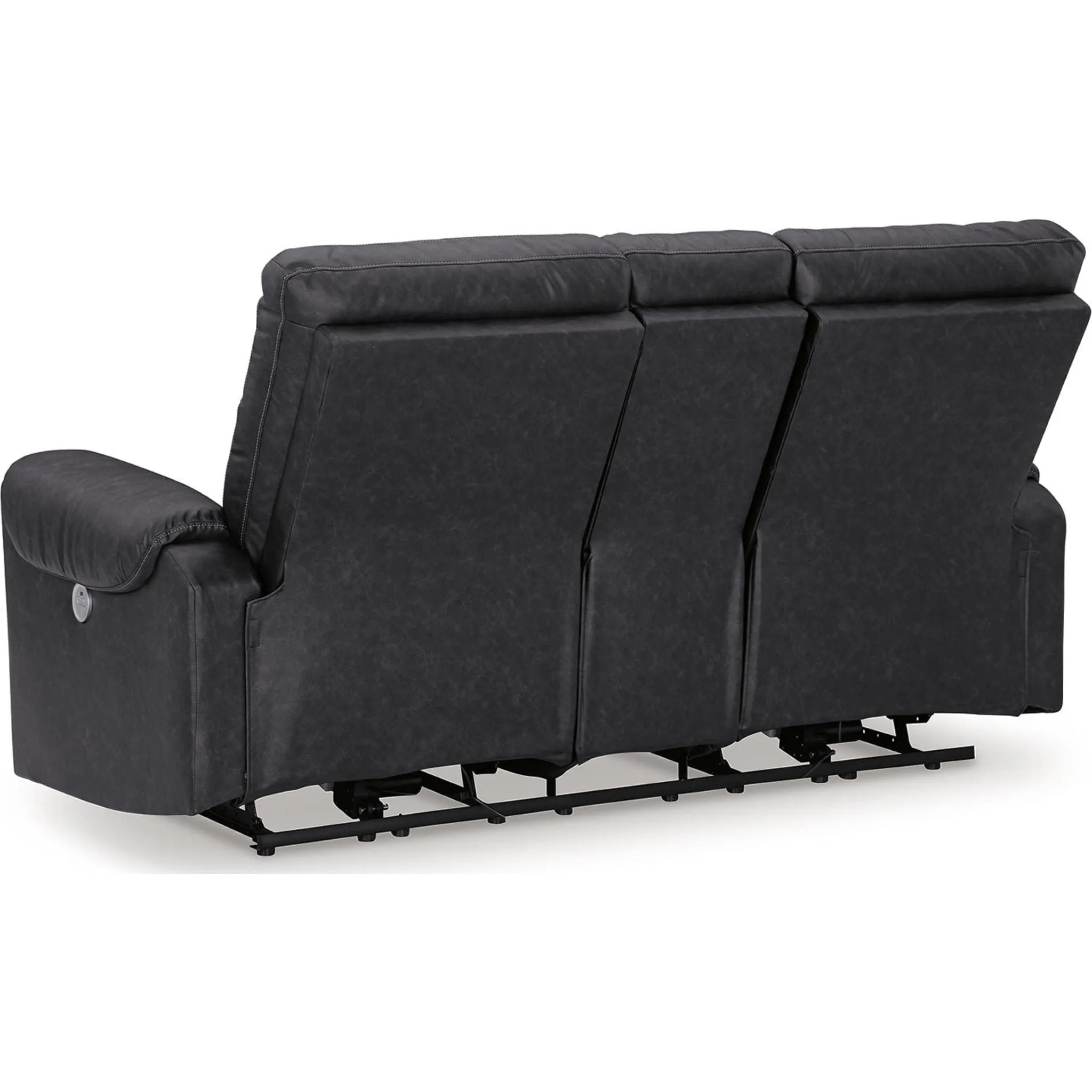 Axtellton Power Reclining Loveseat with Console - Carbon