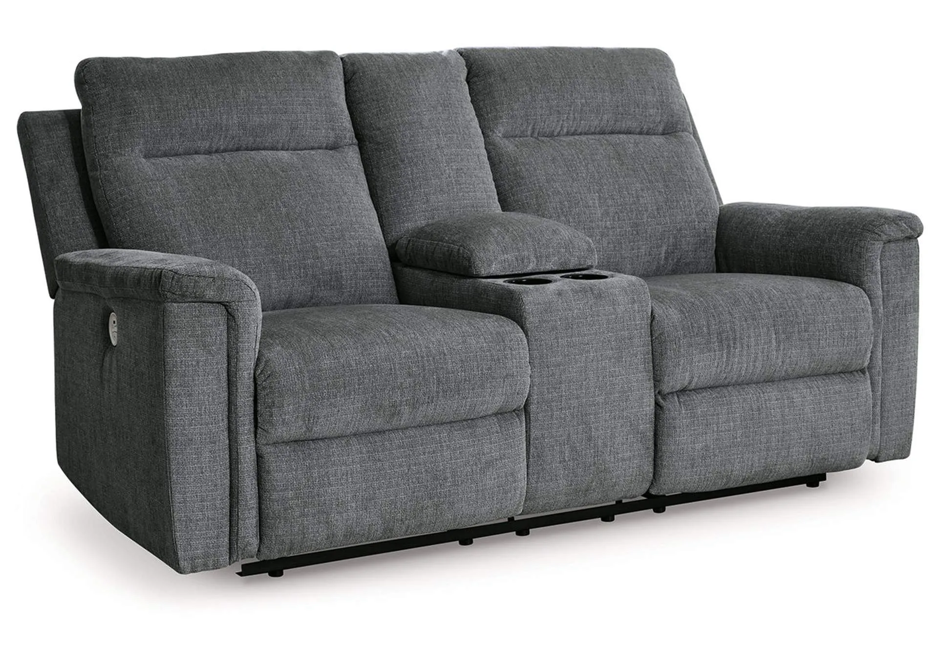 Barnsana Power Reclining Loveseat With Console