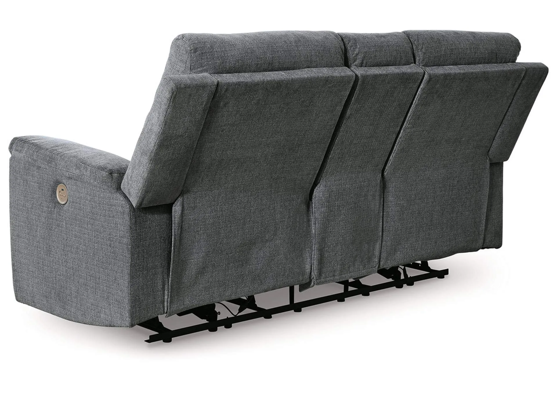 Barnsana Power Reclining Loveseat With Console