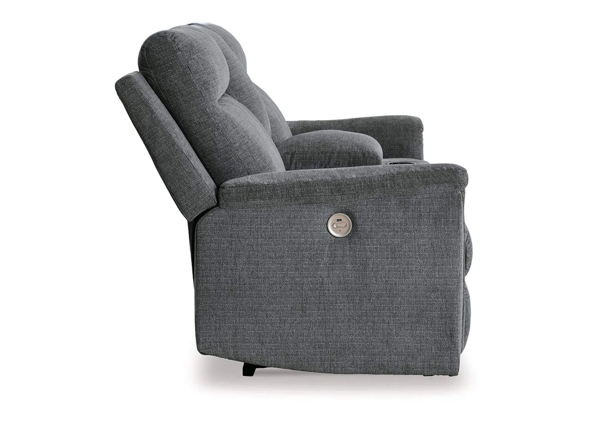 Barnsana Power Reclining Loveseat With Console