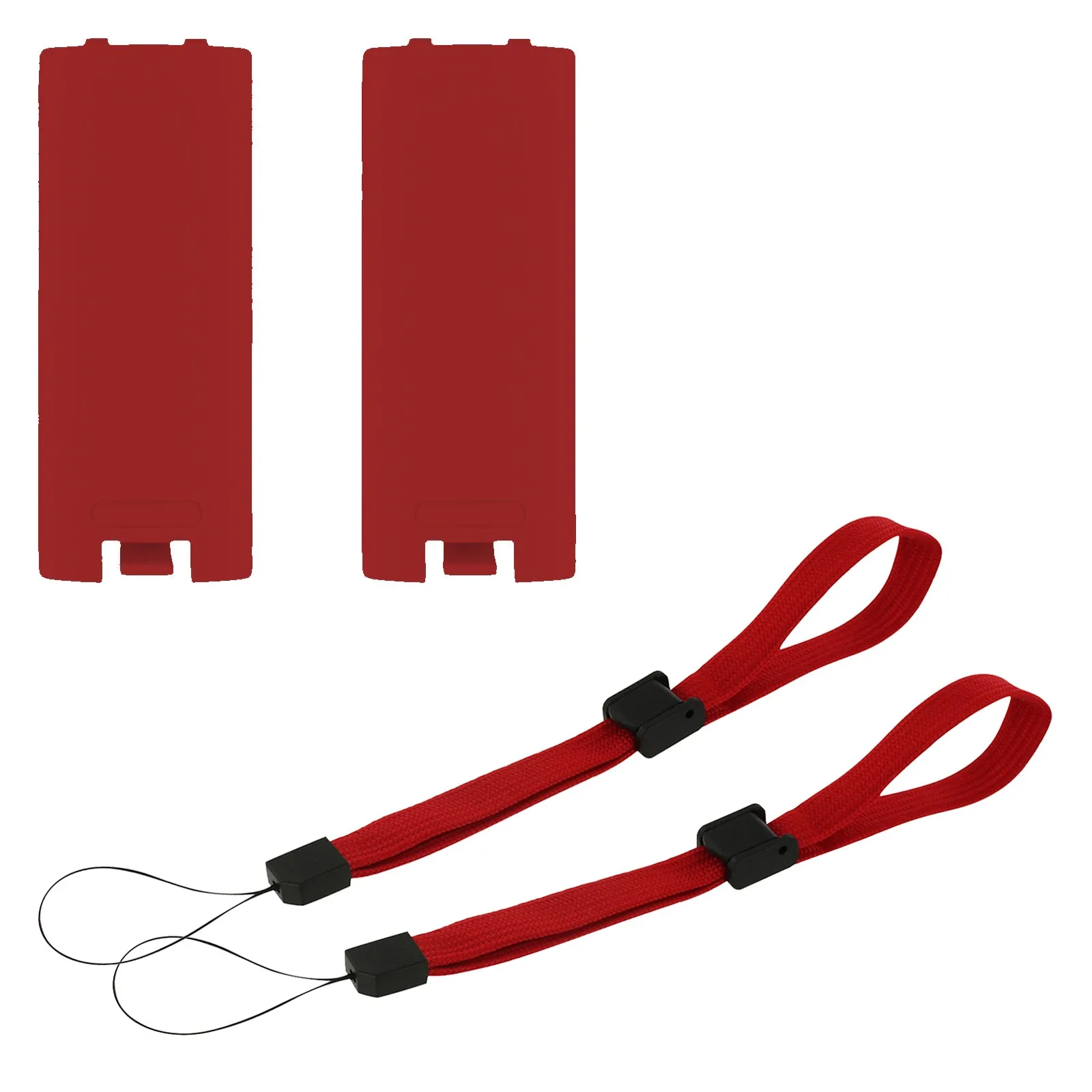 Battery Cover & Wrist Strap Kit For Nintendo Wii Remote Controller - 4 In 1 Pack | ZedLabz