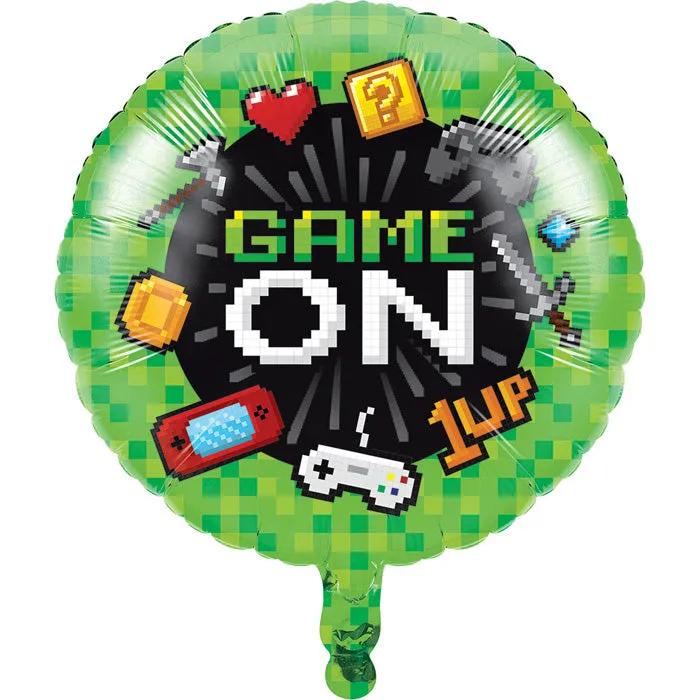 Bulk Video Games Party Mylar Balloons (10 per Case)