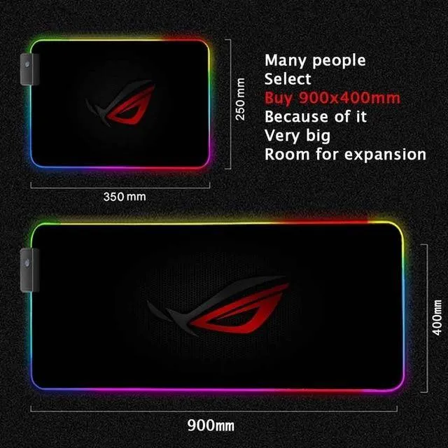 City Asus ROG PC Accessories RGB LED Mouse Pad