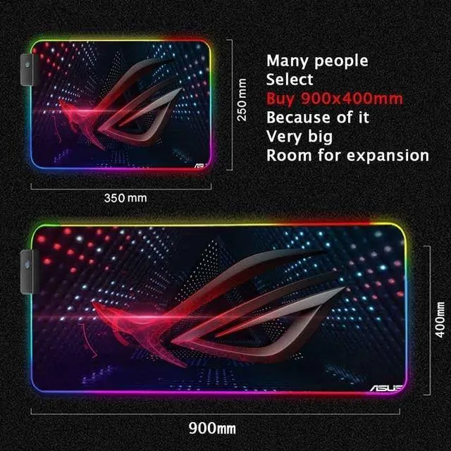 City Asus ROG PC Accessories RGB LED Mouse Pad