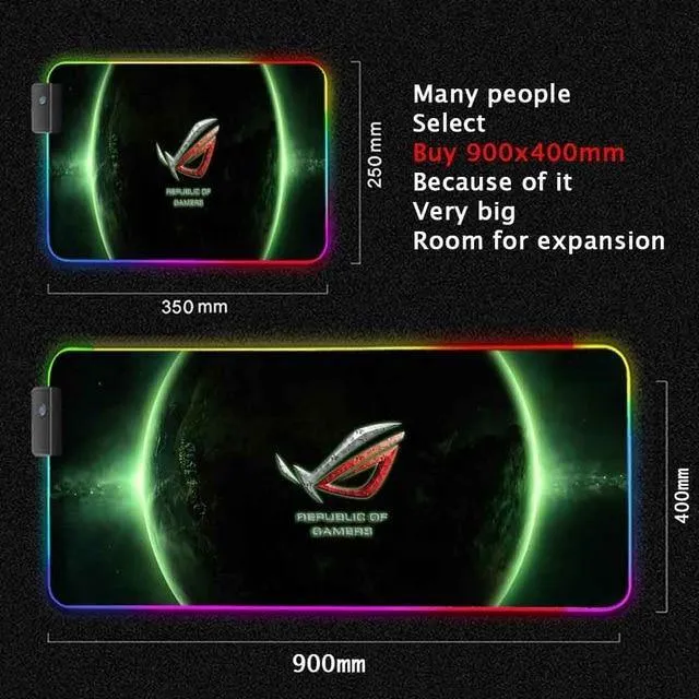 City Asus ROG PC Accessories RGB LED Mouse Pad