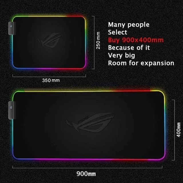 City Asus ROG PC Accessories RGB LED Mouse Pad