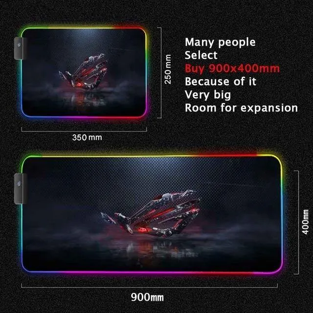 City Asus ROG PC Accessories RGB LED Mouse Pad