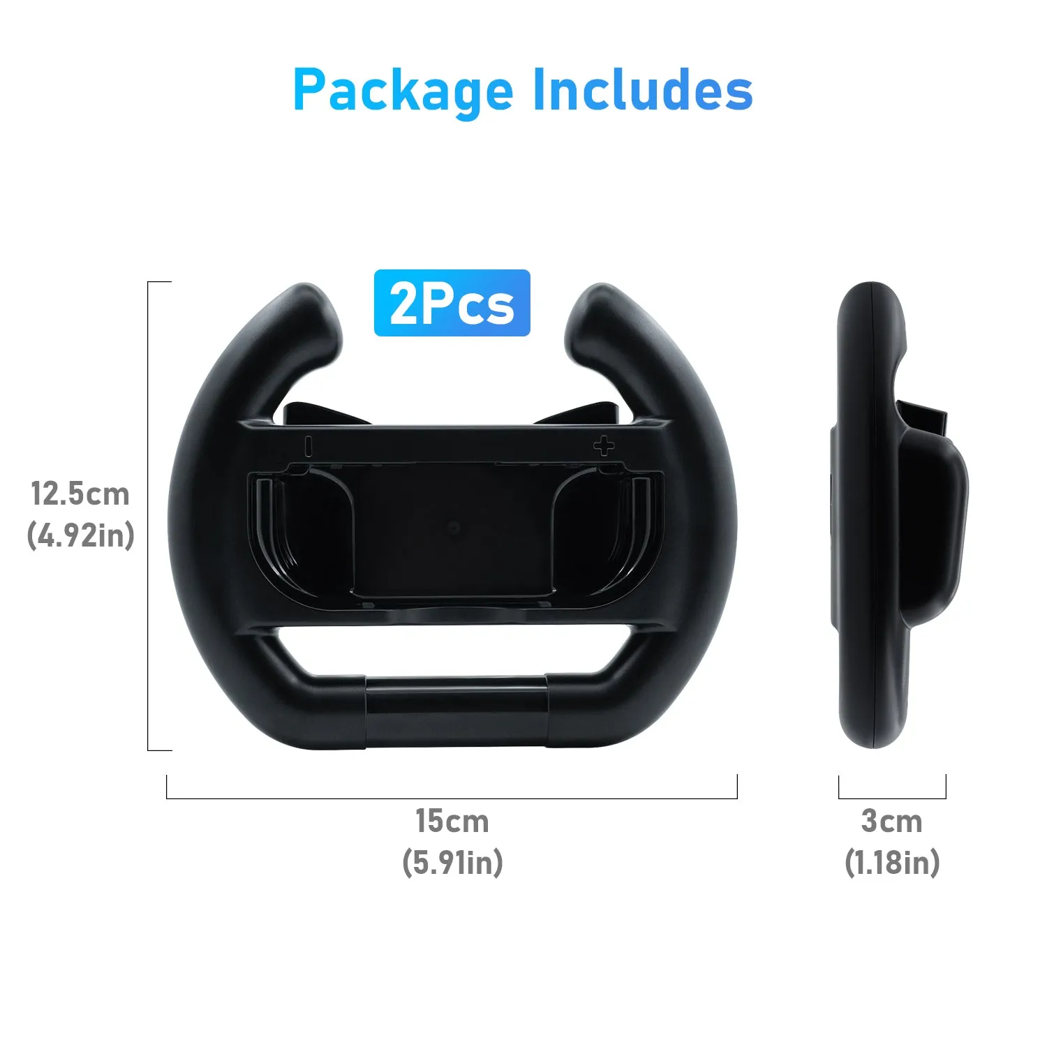 DOBE Left And Right Controller Direction Manipulate Steering Wheel Grip Handle