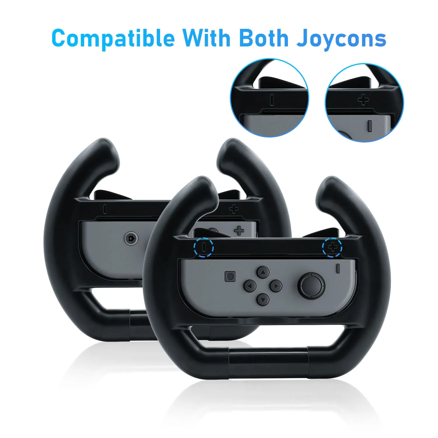 DOBE Left And Right Controller Direction Manipulate Steering Wheel Grip Handle