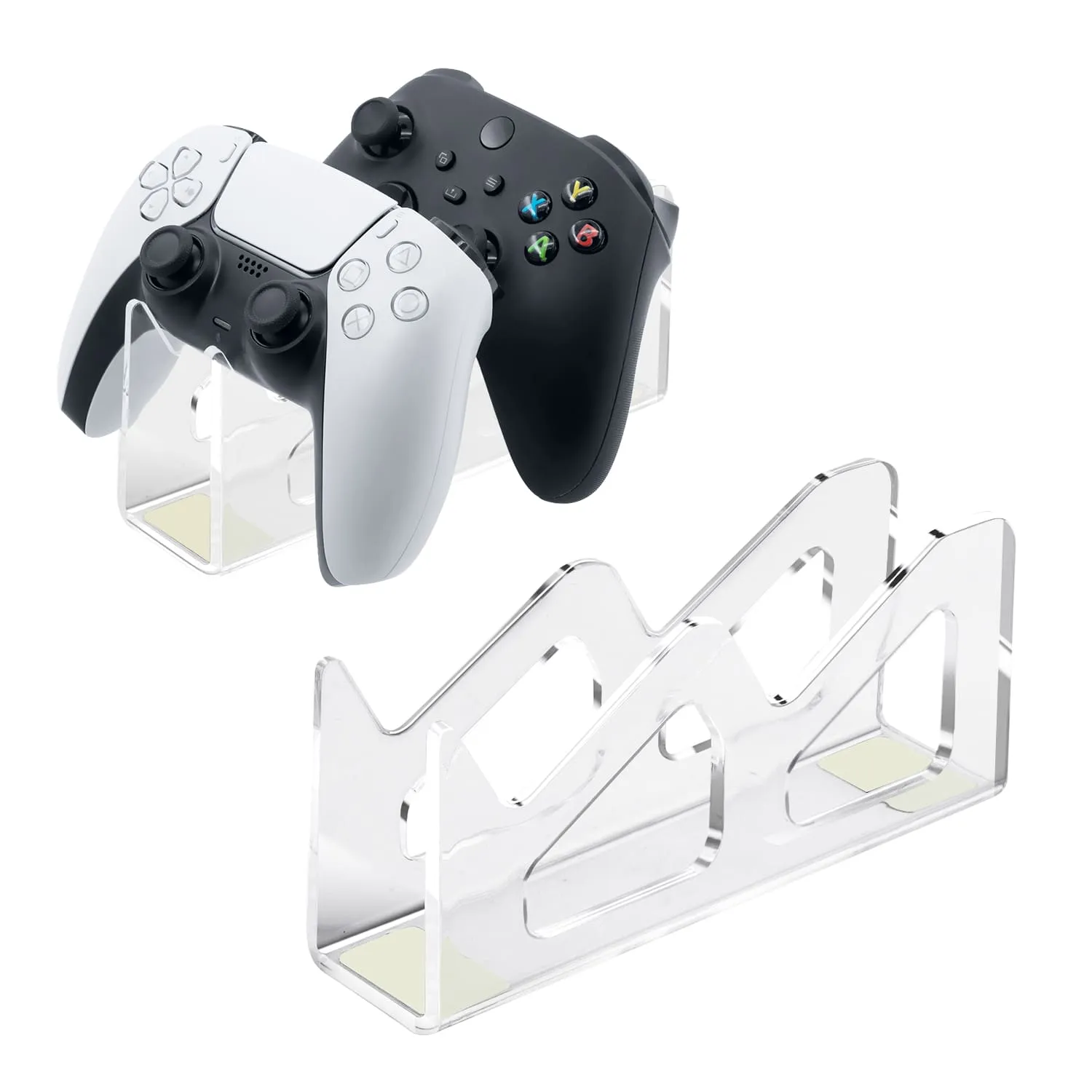 Game Controller Display Stand for PS3/PS4/PS5/Nintendo Switch Pro/Xbox Series X|S Controller - Transparent (HBX-433)