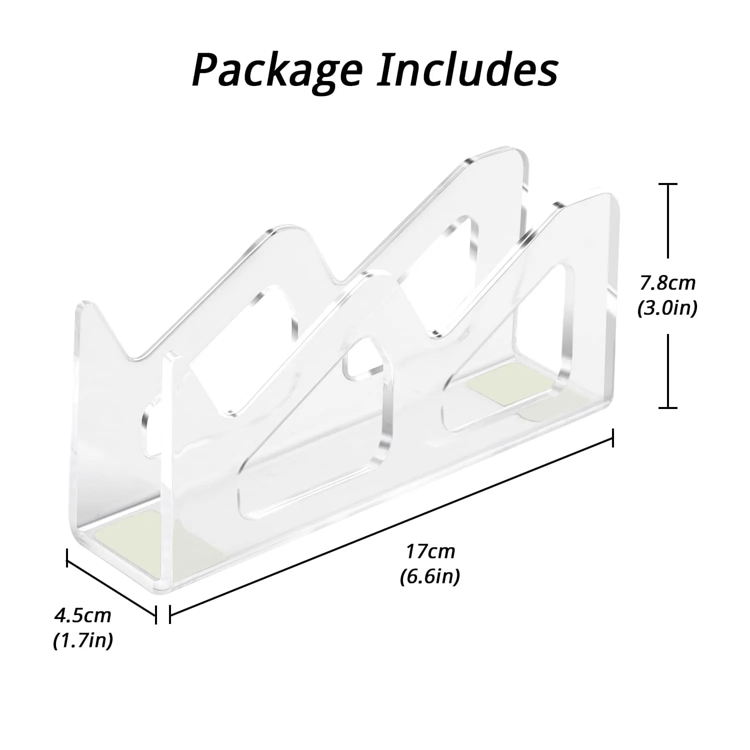 Game Controller Display Stand for PS3/PS4/PS5/Nintendo Switch Pro/Xbox Series X|S Controller - Transparent (HBX-433)