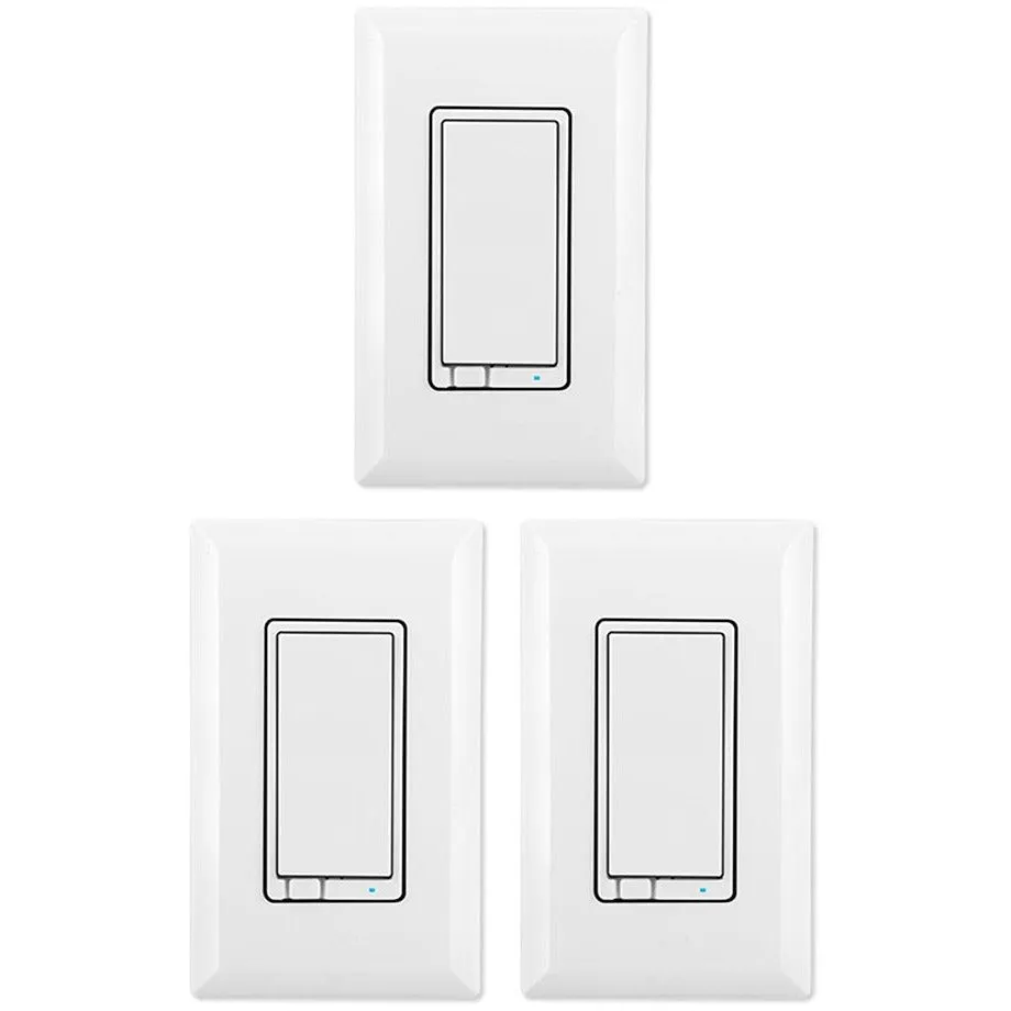 GE Z-Wave Plus Dimmer Lighting Control Wall Switch Multipack