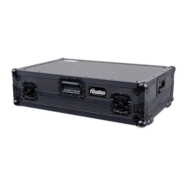 Headliner HL10019 Low Profile Flight Case for XDJ-RX3 with Wheels (Pitch Black)