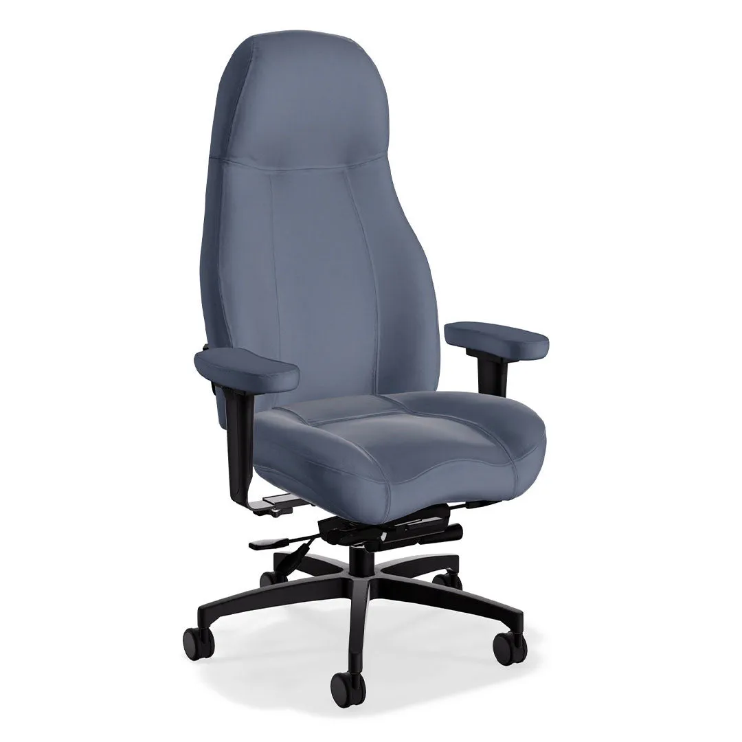 High Back Ultimate Executive Office Chair in Brisa Simulated Leather