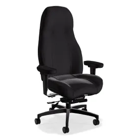 High Back Ultimate Executive Office Chair in Brisa Simulated Leather