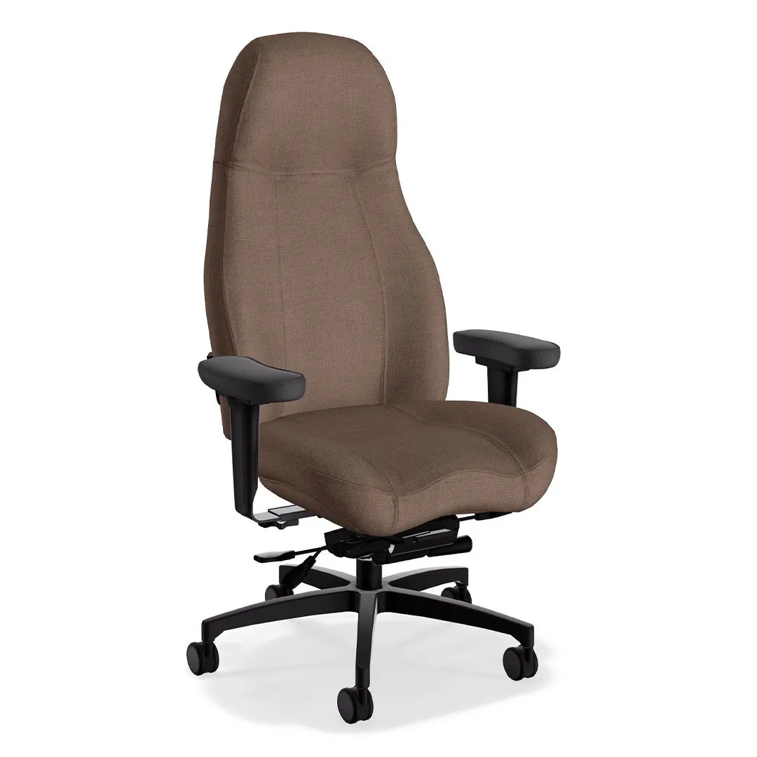 High Back Ultimate Executive Office Chair in Intuition Fabric