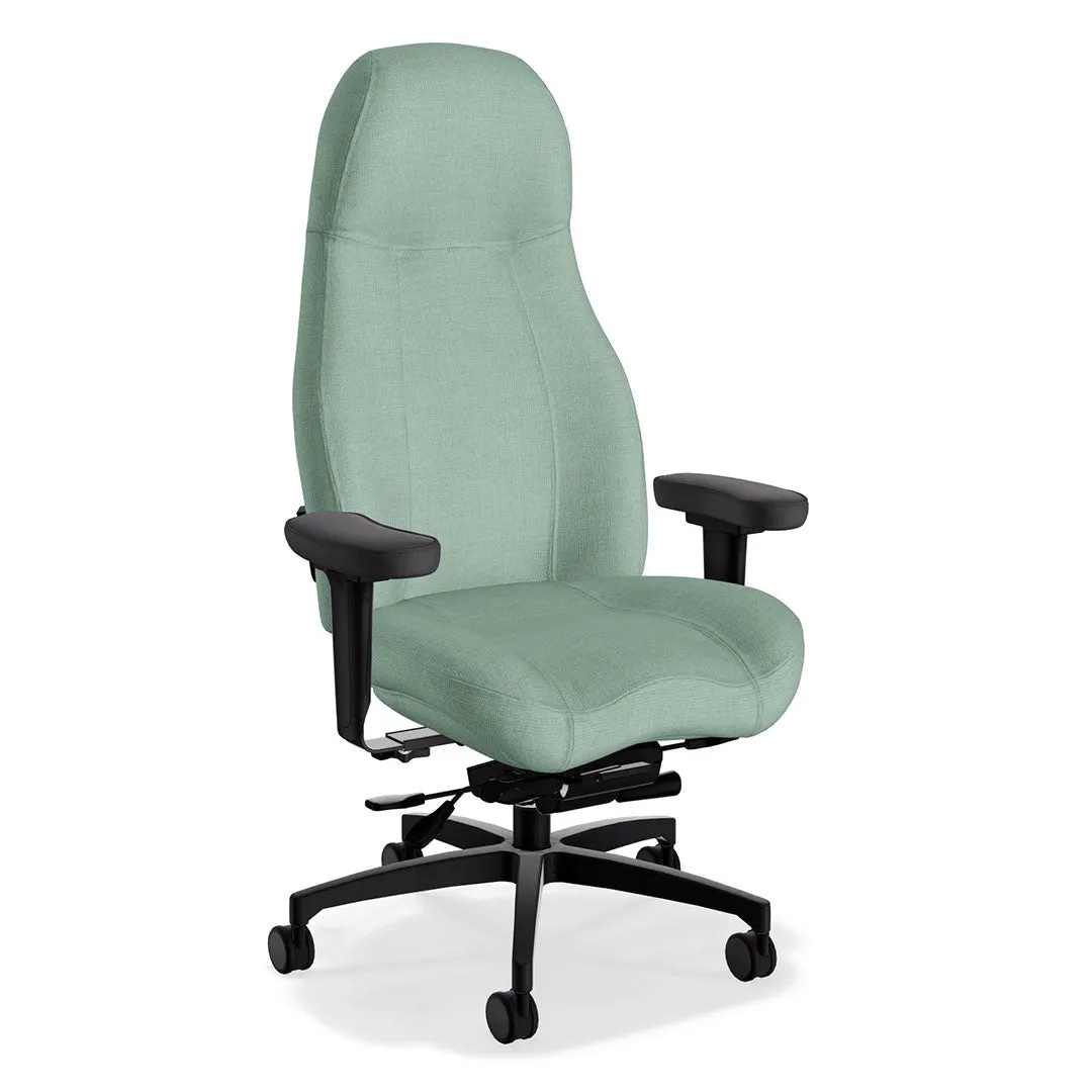 High Back Ultimate Executive Office Chair in Intuition Fabric