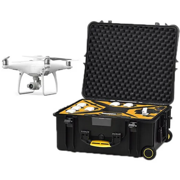 HPRC 2700W - Wheeled Hard Case for DJI Phantom 4 / Phantom 4 RTK - Black