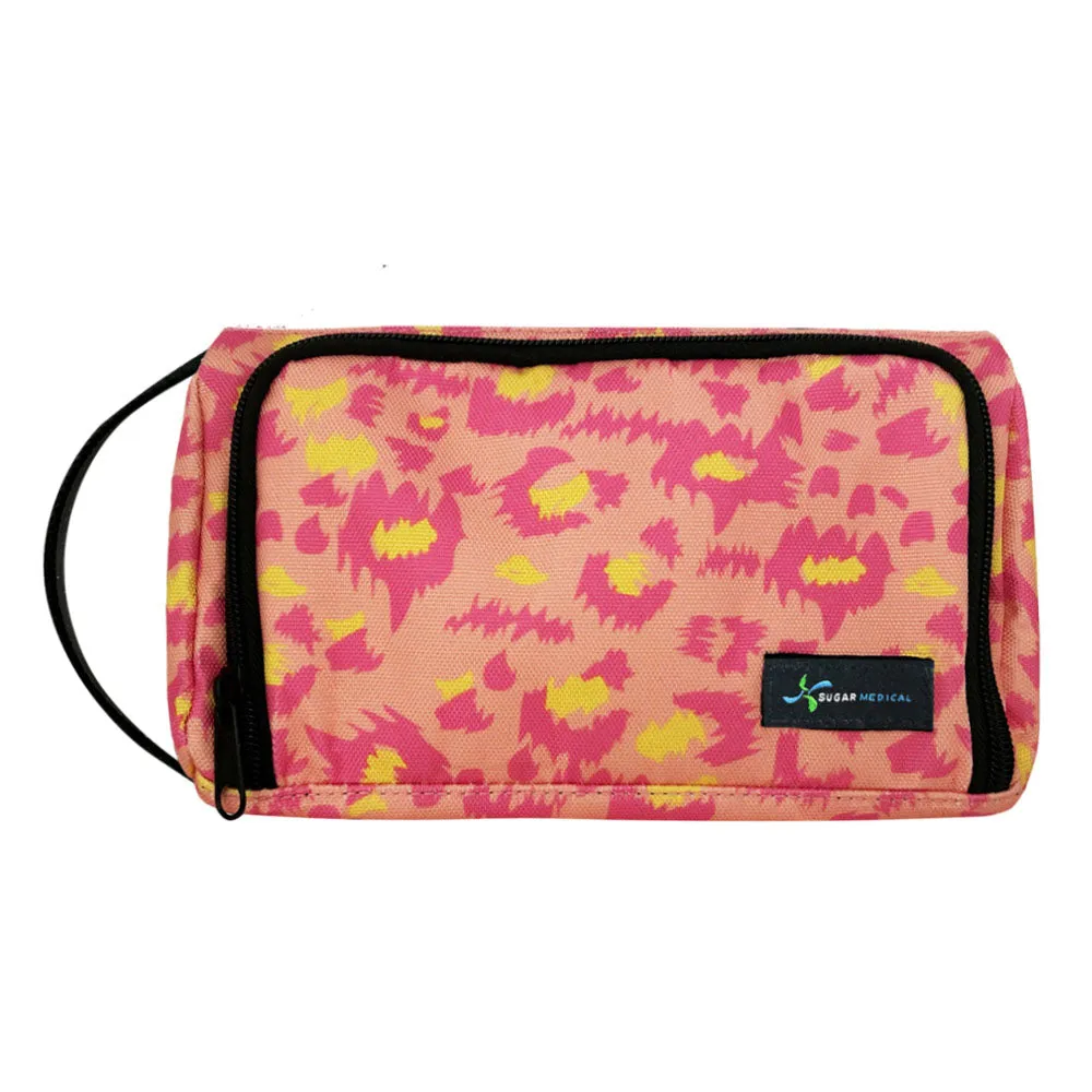 Insulated Diabetes Insulin Supply Case- Wild Pink