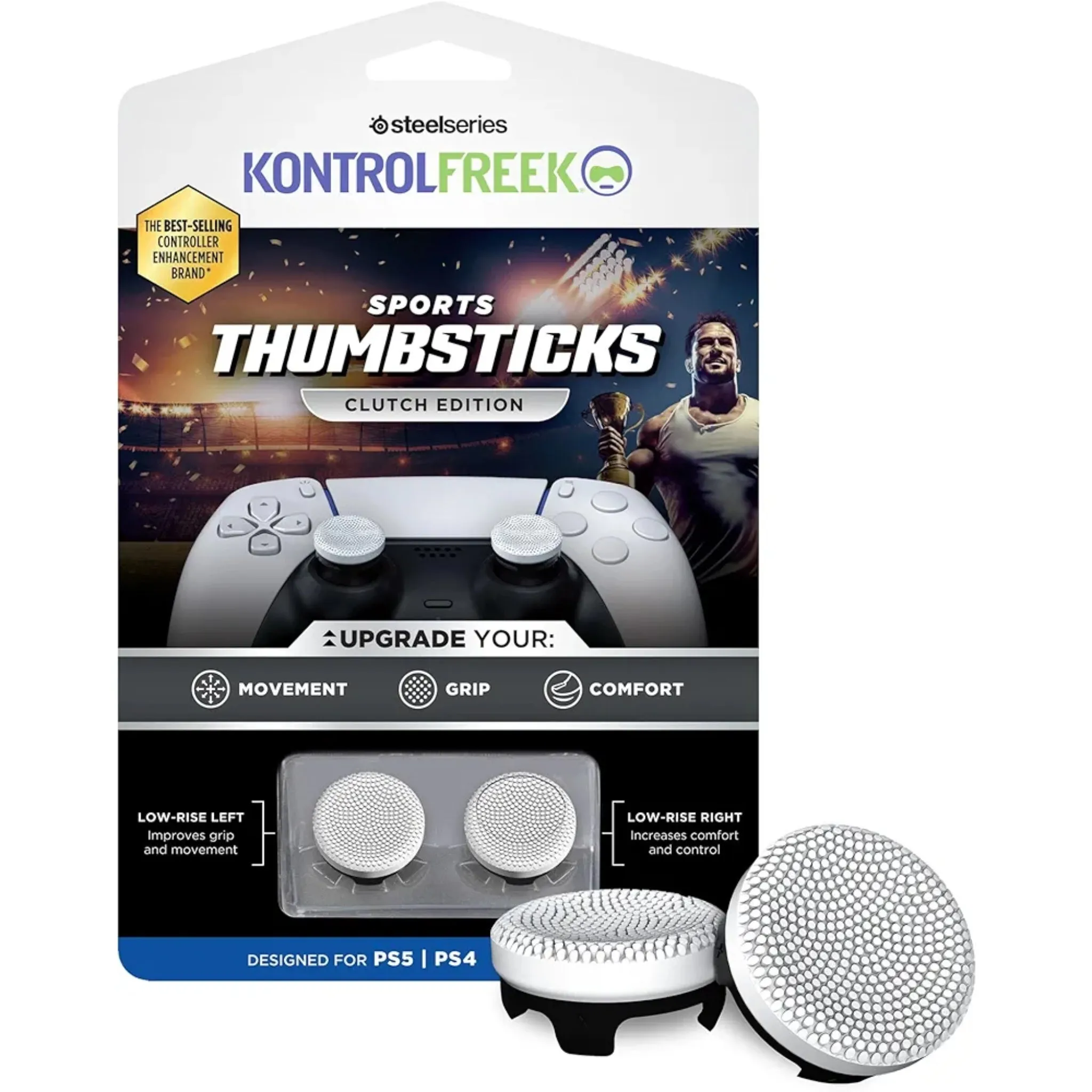 KontrolFreek Clutch Edition for PS5 & PS4 Controllers