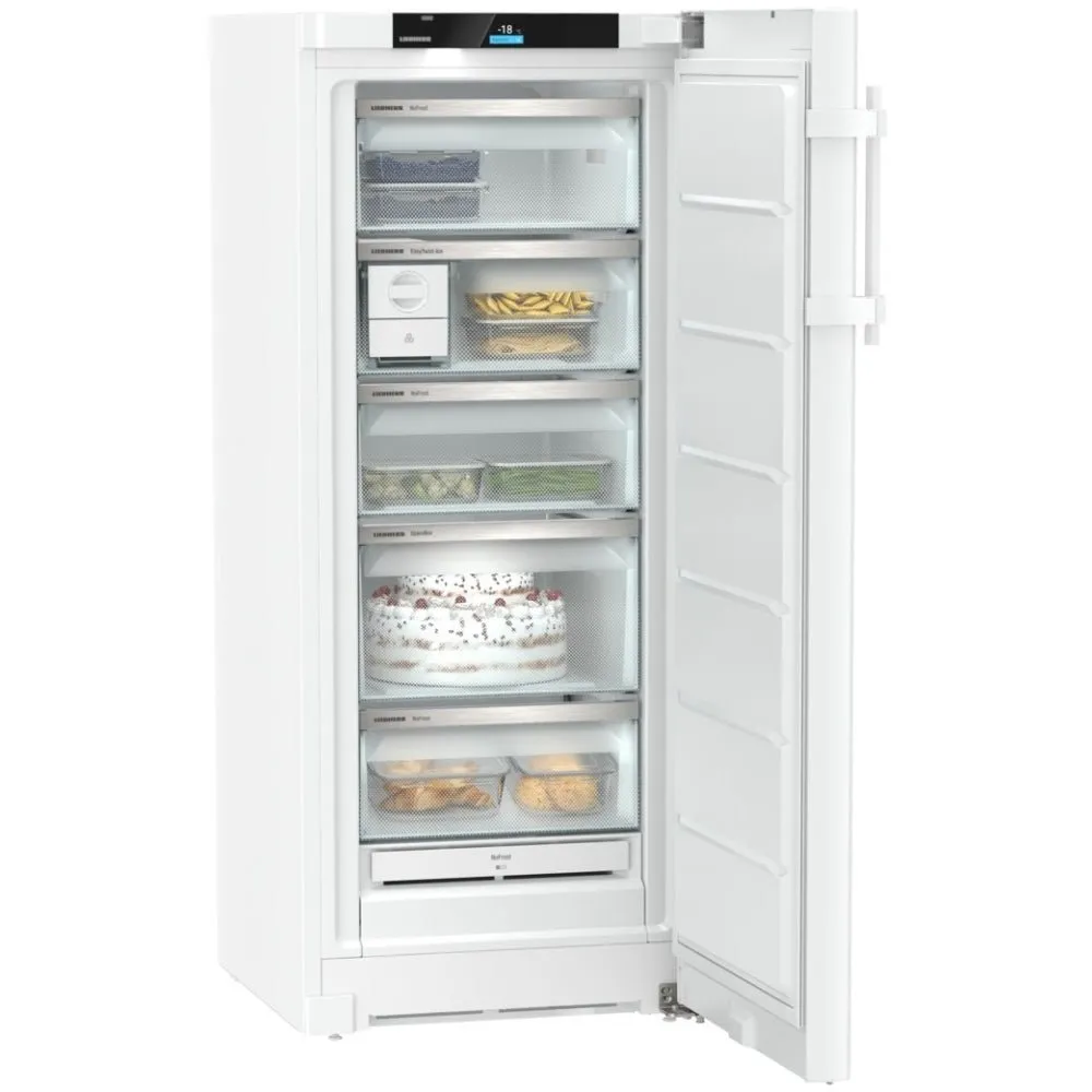 Liebherr FNc467i No Frost Tall Freezer, White, C Rated