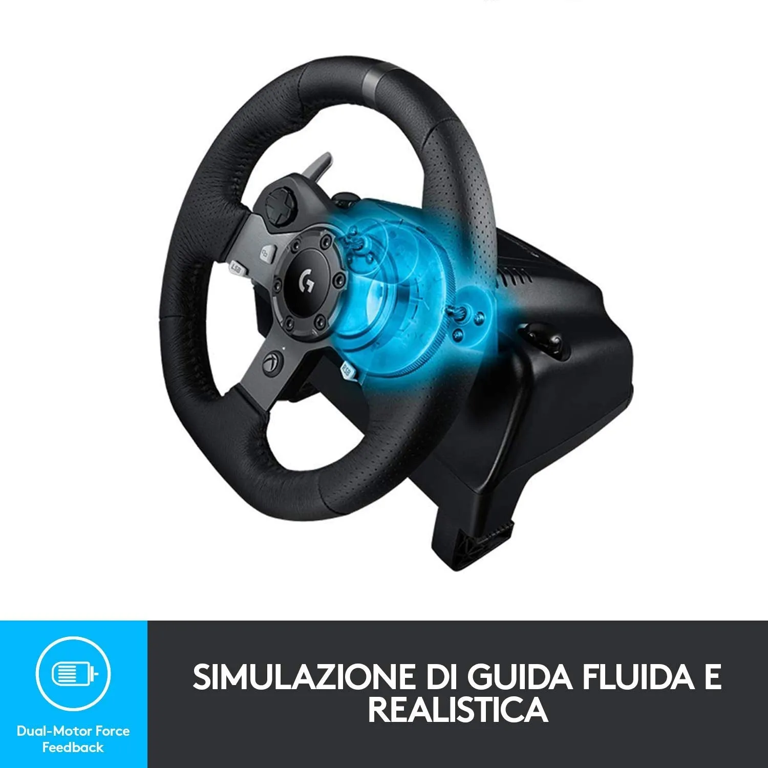 Logitech G920 Driving Force Racing Wheel for Xbox One and PC