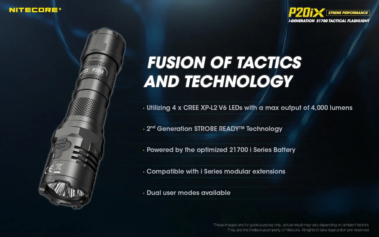 NITECORE P20iX i-Generation Flashlight