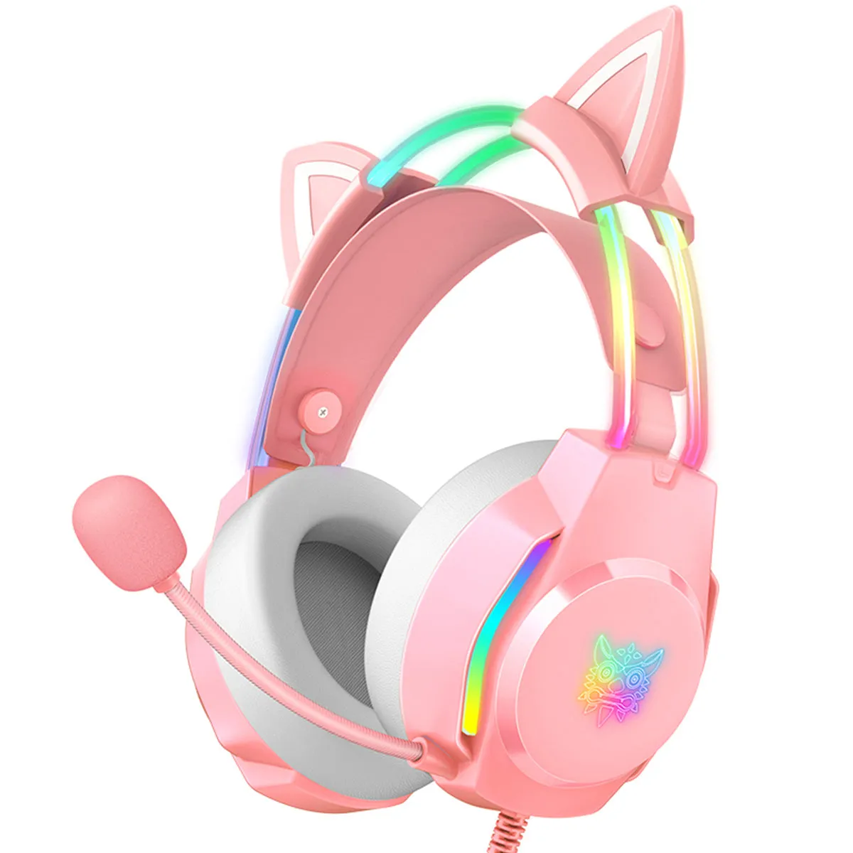 ONIKUMA X26 Cat Ear RGB Wired Gaming Headset