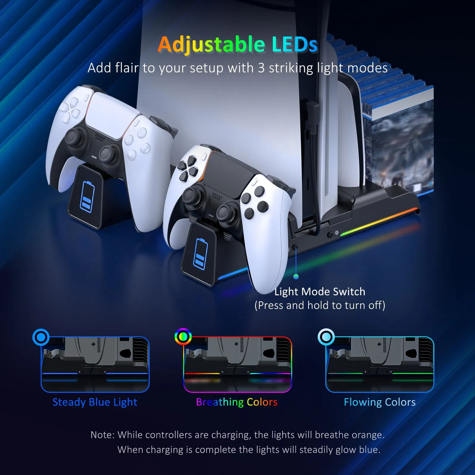 PS5 Slim cooling stand