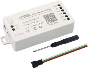 SP108E WiFi Controller DC 5V-24V for SK6812 SK6812-RGBW WS2812 WS2813 WS2811 AL2815 Digital Pixel Strip Light &  Neon Flex