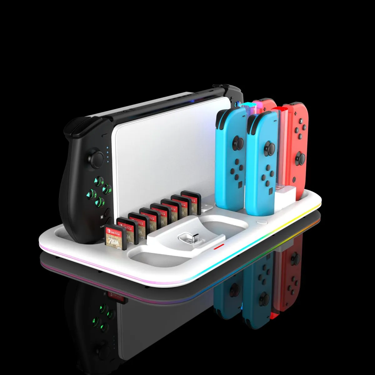 Switch Charging Dock Station with RGB Light DZ601