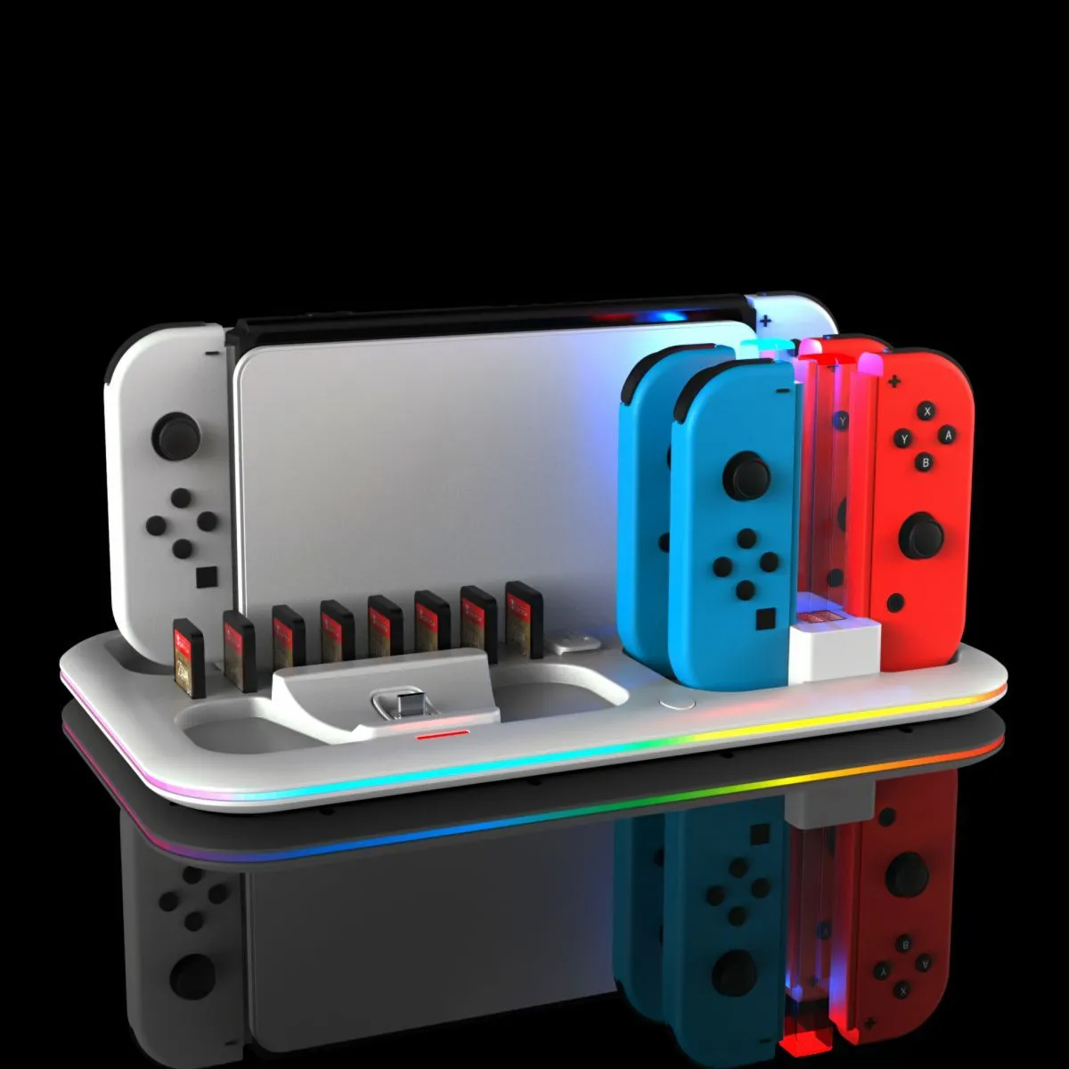 Switch Charging Dock Station with RGB Light DZ601