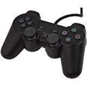 Wired Dualshock Remote Controller Compatible With Sony ps2  Playstation-2 (Black)