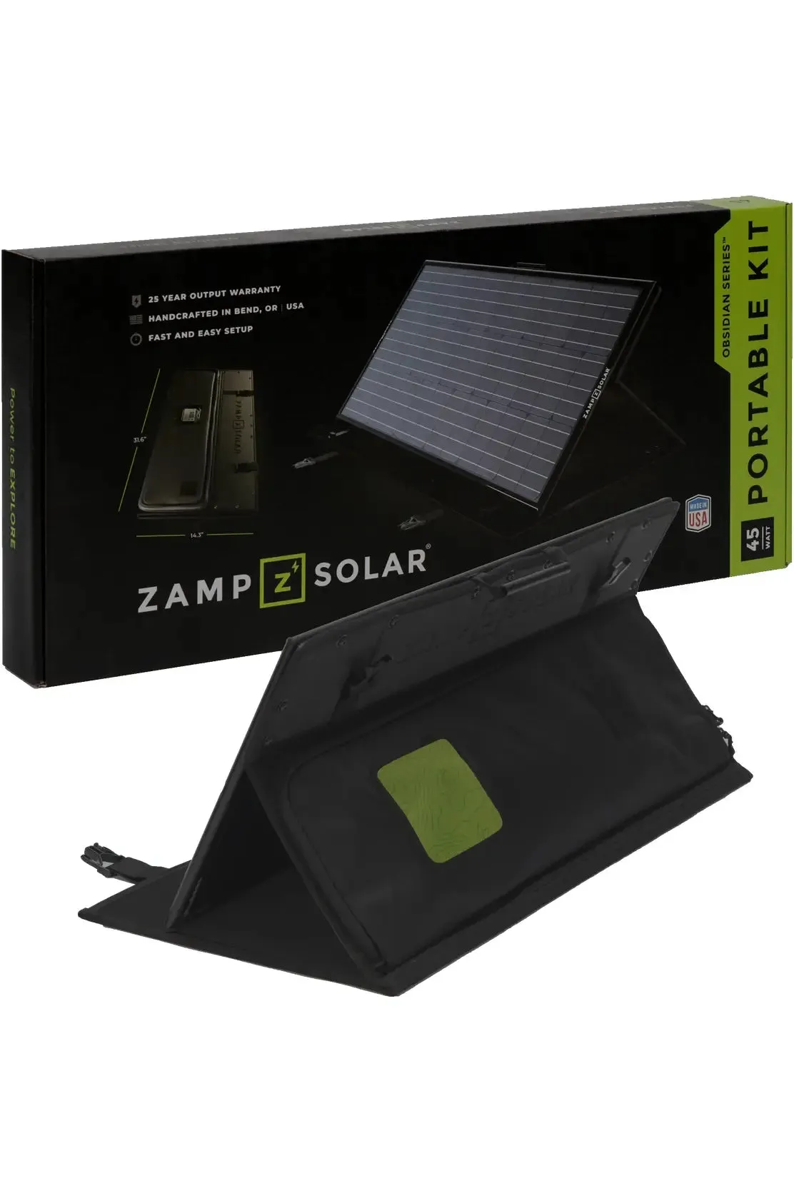 Zamp Solar OBSIDIAN® SERIES 145-Watt Combo Kit - Regulated